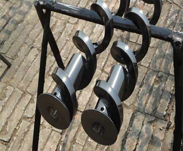 用冷拔方鋼制造的無軸螺旋案例圖